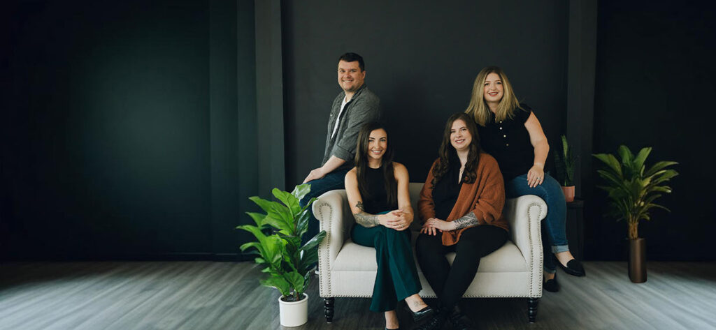 Trusted therapists in leesburg, va sitting on a couch.