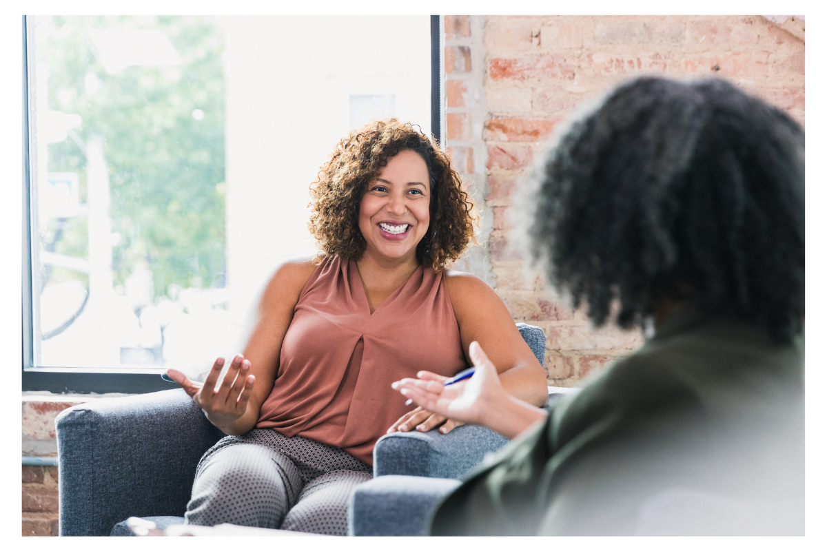Women talking about mental health counseling in leesburg, va.
